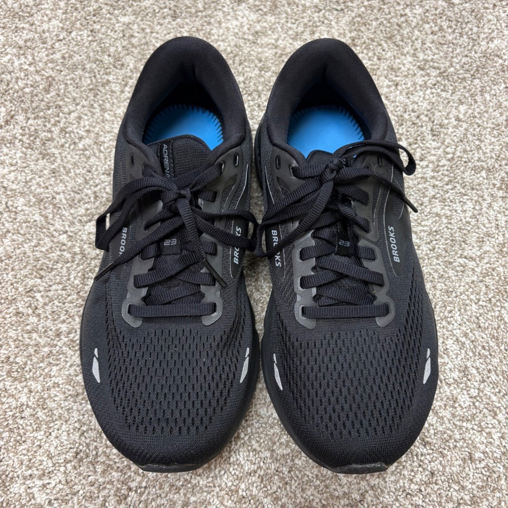 Brooks Adrenaline GTS 23 Womens 9 Extra Wide 2E Black Running Shoes Athletic - Picture 3 of 7